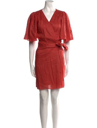 Vanessa Bruno Linen Knee-Length Dress