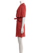 Vanessa Bruno Linen Knee-Length Dress