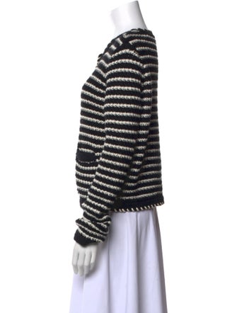 Vanessa Bruno Striped Crew Neck Sweater