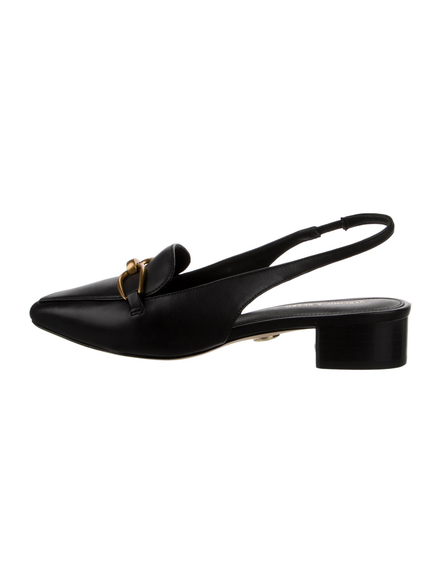 Veronica Beard Leather Slingback Pumps