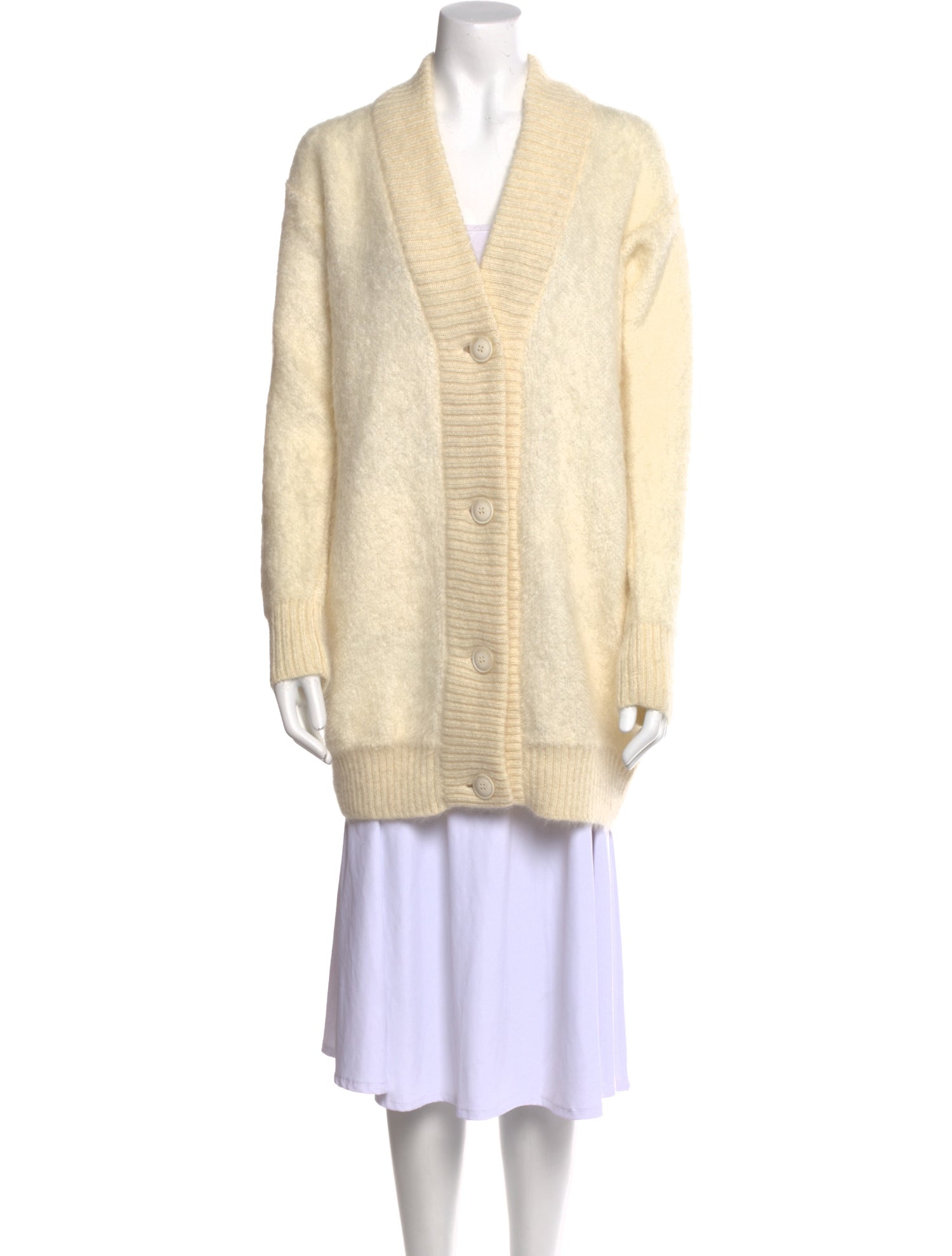 Vanessa Bruno Mohair V-Neck Sweater