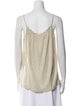 Vanessa Bruno Linen Square Neckline Top