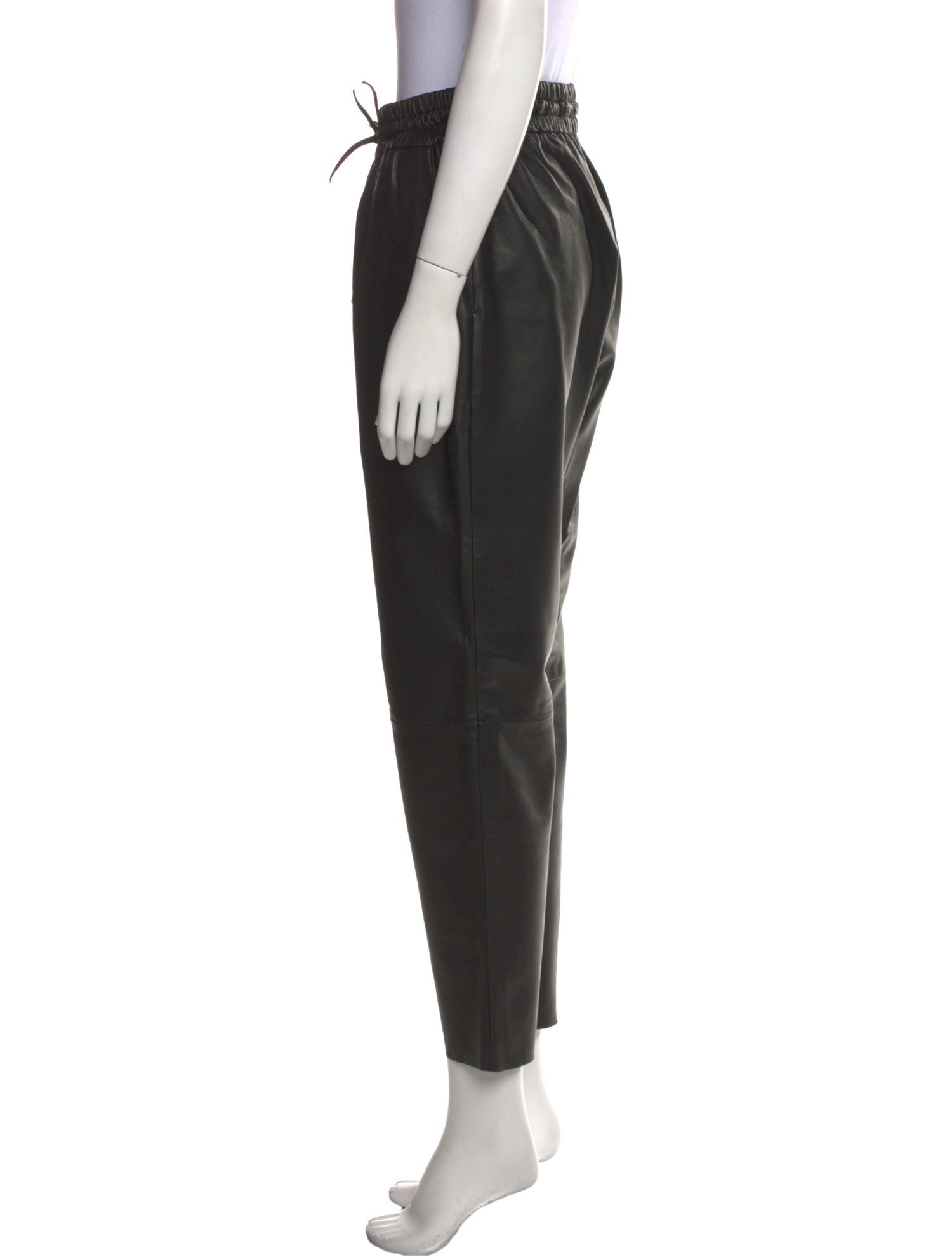 Vanessa Bruno Leather Straight Leg Pants