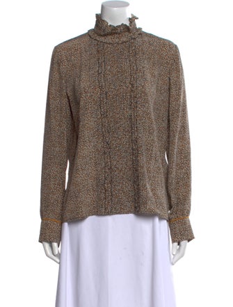 Vanessa Bruno Silk Printed Blouse