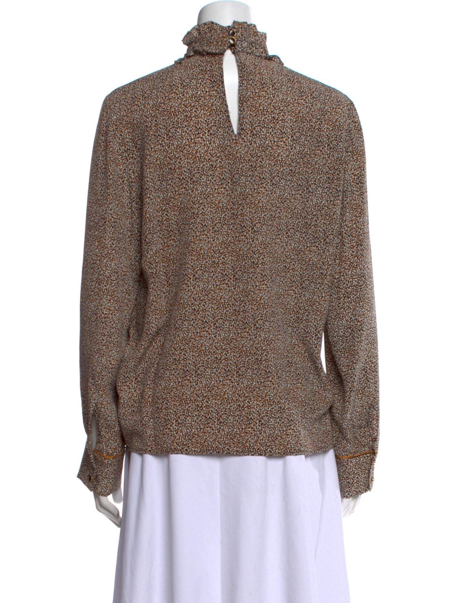 Vanessa Bruno Silk Printed Blouse