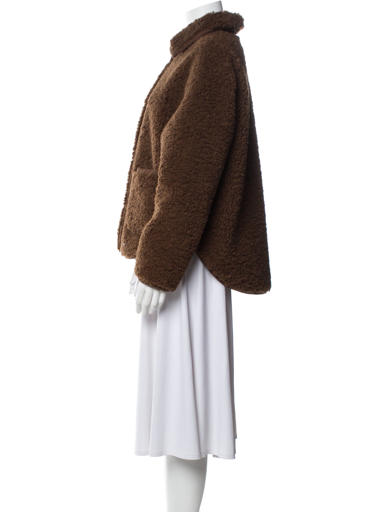 Vanessa Bruno Faux Fur Jacket