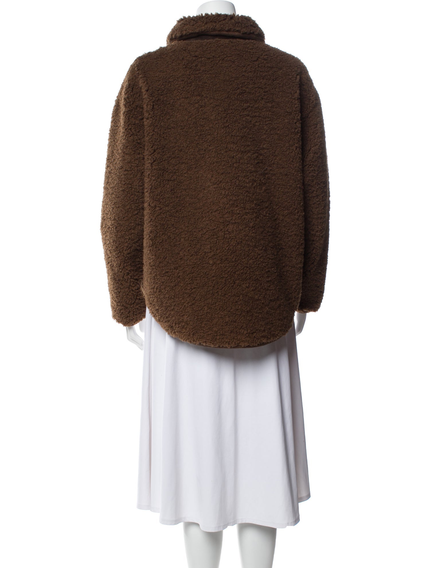 Vanessa Bruno Faux Fur Jacket