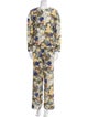 Vanessa Bruno Silk Printed Pant Set
