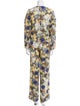 Vanessa Bruno Silk Printed Pant Set