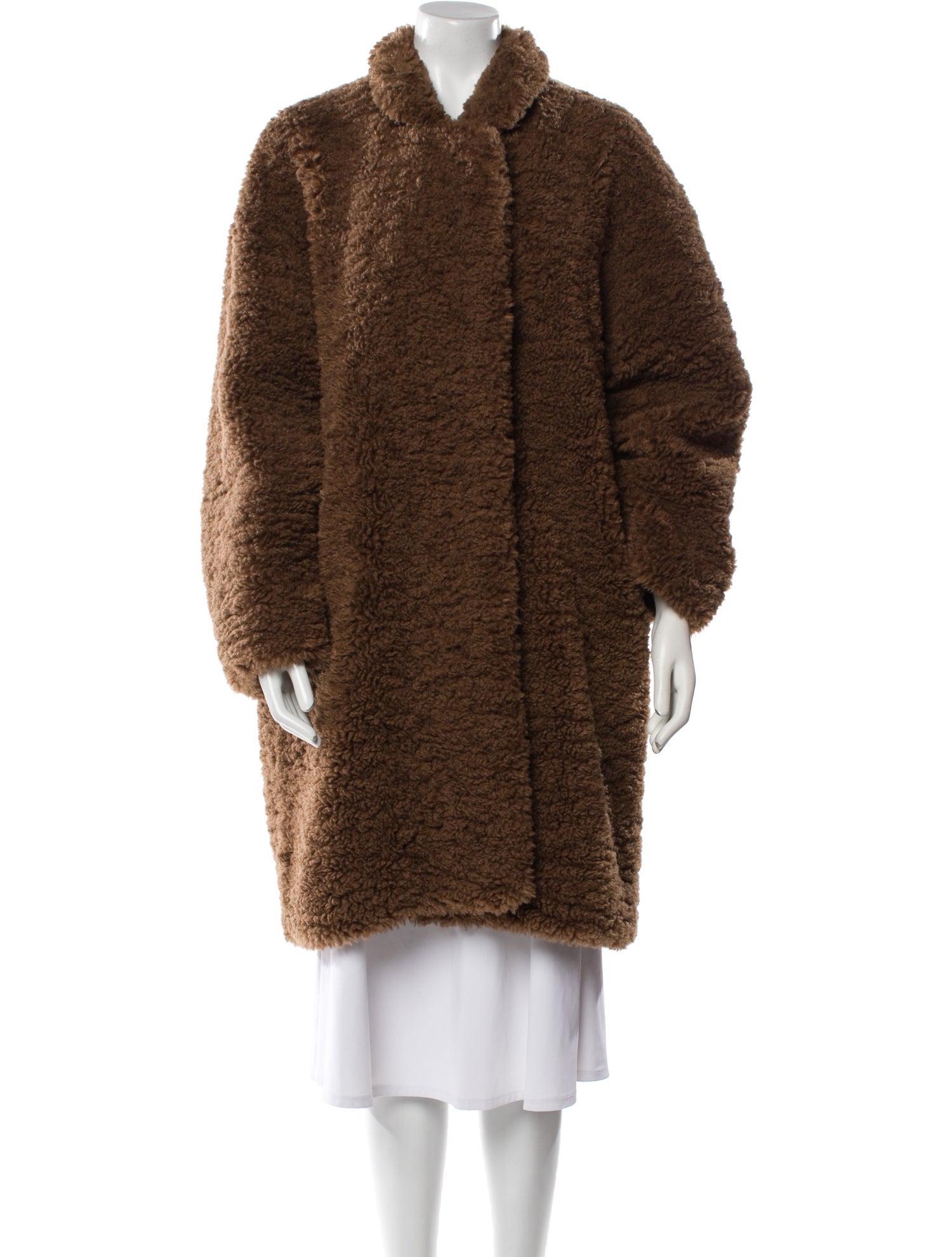 Vanessa Bruno Faux Fur Coat