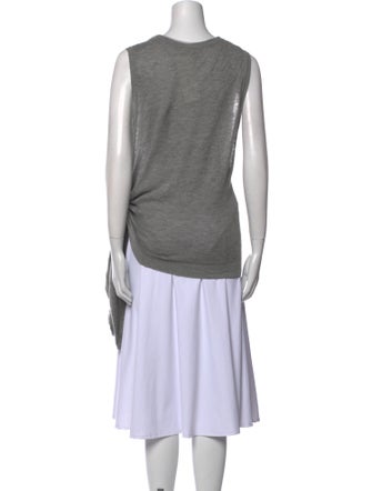 Vanessa Bruno Cowl Neck Sleeveless Top