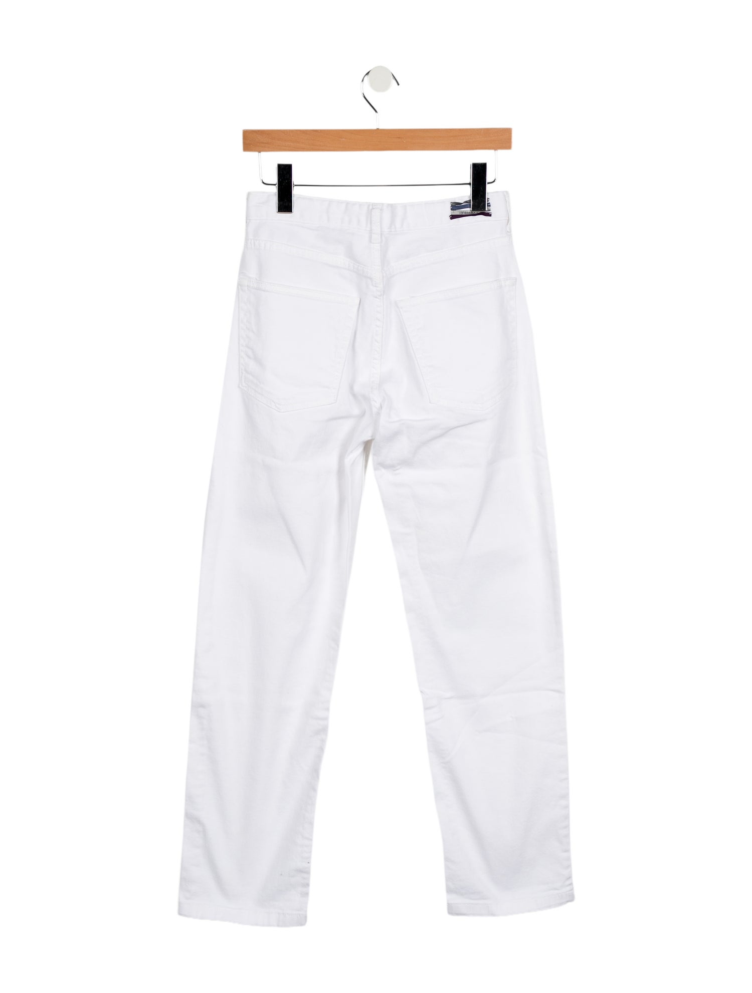 Vanessa Bruno Mid-Rise Straight Leg Jeans