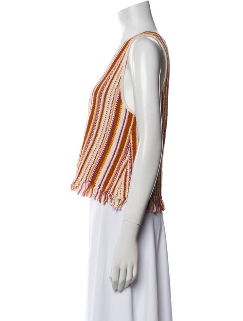 Vanessa Bruno Striped Scoop Neck Sweater