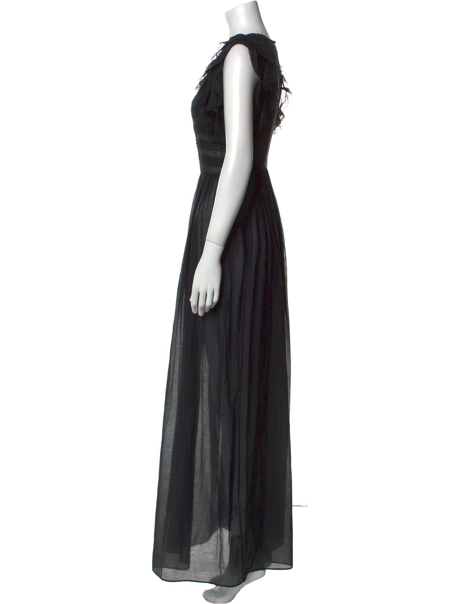 Vanessa Bruno V-Neck Long Dress