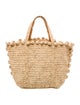 Vanessa Bruno Raffia Top Handle Bag