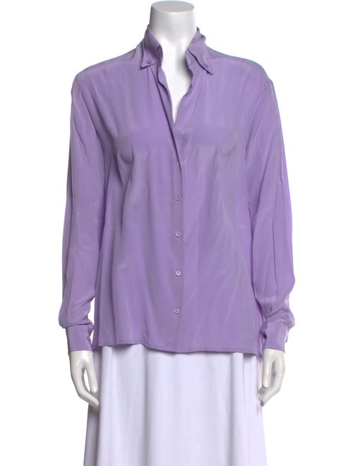 Vanessa Bruno Silk Long Sleeve Blouse