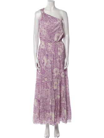 Vanessa Bruno Paisley Print Long Dress
