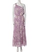Vanessa Bruno Paisley Print Long Dress