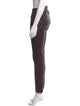 Vanessa Bruno Lambskin Skinny Leg Pants