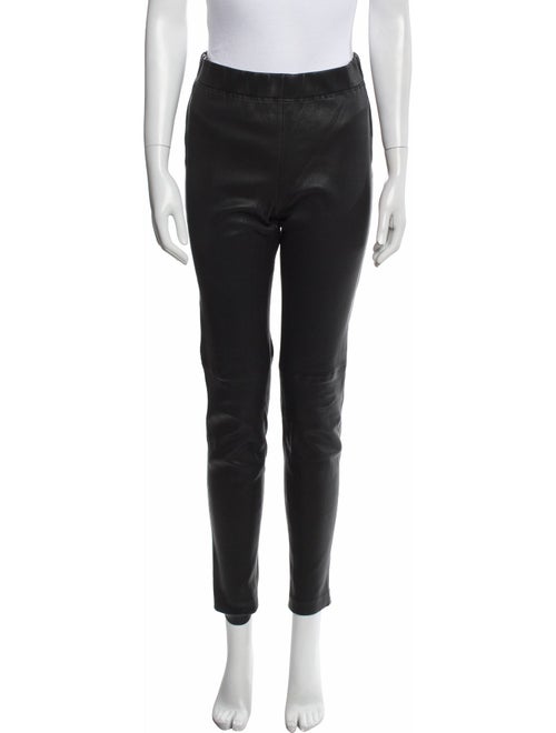Vanessa Bruno Lambskin Skinny Leg Pants