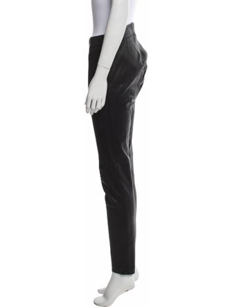Vanessa Bruno Lambskin Skinny Leg Pants