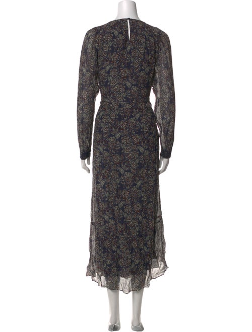 Vanessa Bruno Floral Print Long Dress