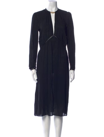 Vanessa Bruno Silk Midi Length Dress