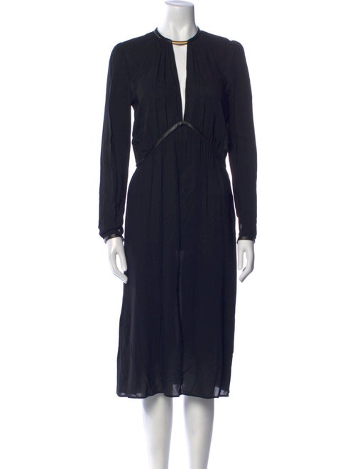 Vanessa Bruno Silk Midi Length Dress