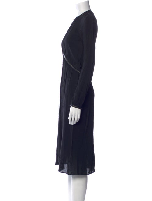 Vanessa Bruno Silk Midi Length Dress