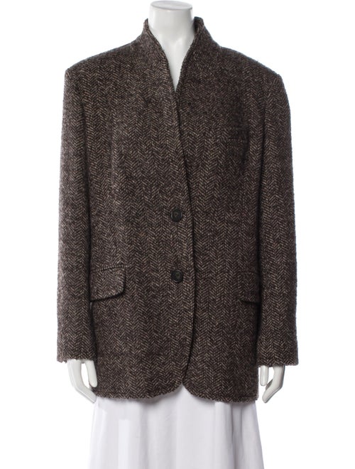 Vanessa Bruno Tweed Pattern Blazer