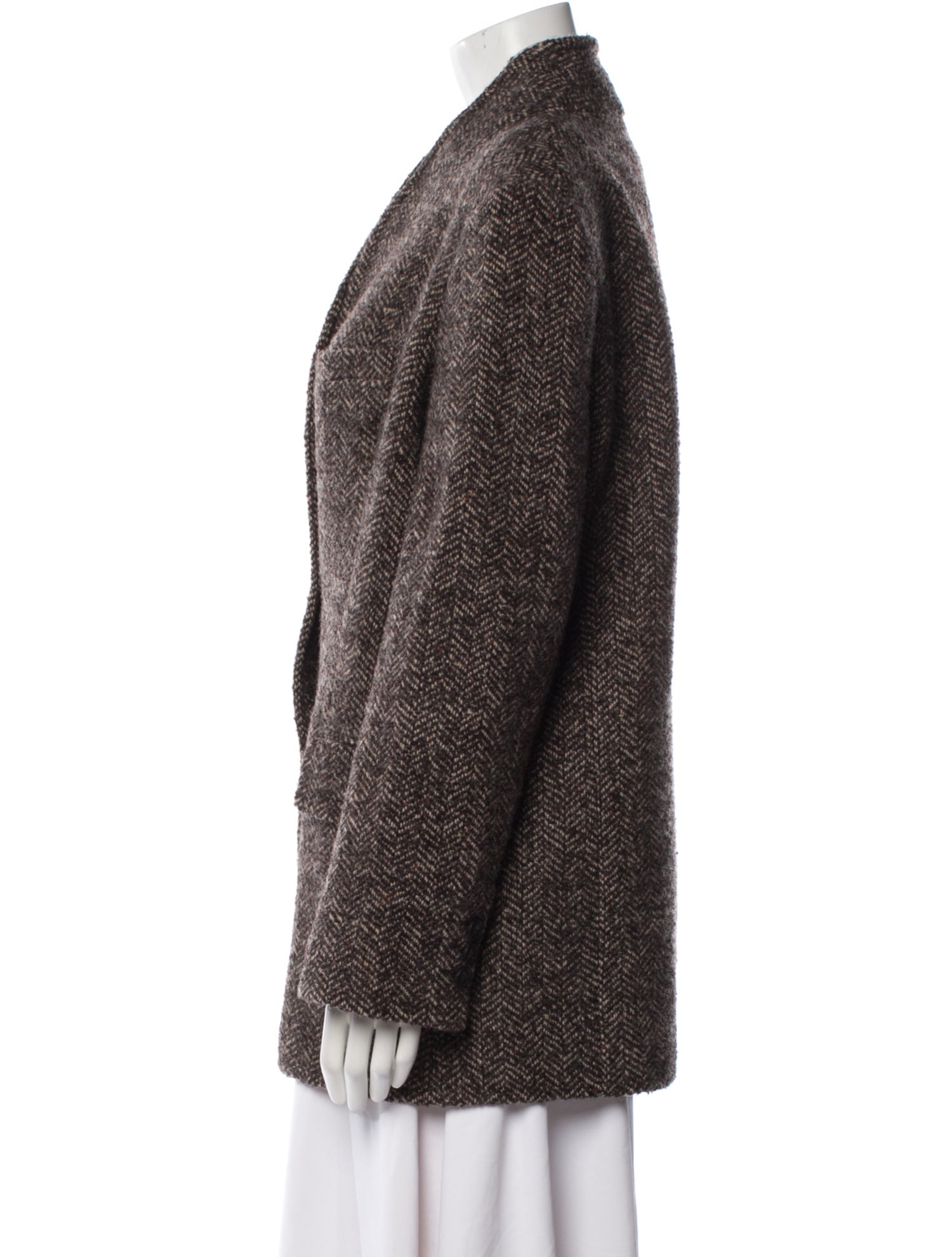 Vanessa Bruno Tweed Pattern Blazer