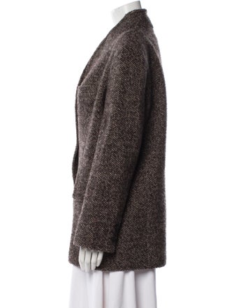 Vanessa Bruno Tweed Pattern Blazer