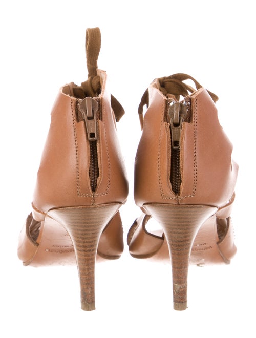 Vanessa Bruno Leather Gladiator Sandals