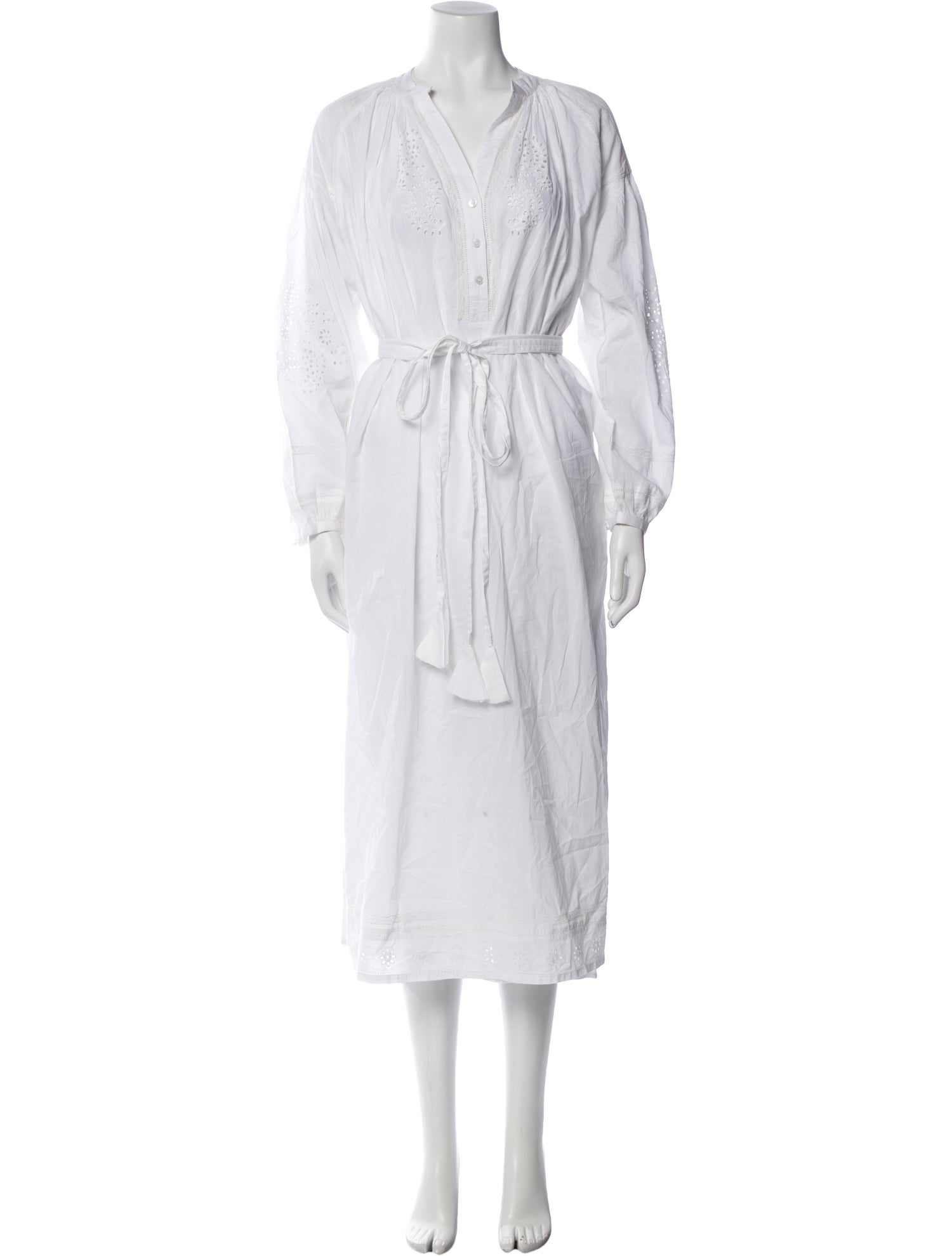 Vanessa Bruno V-Neck Midi Length Dress