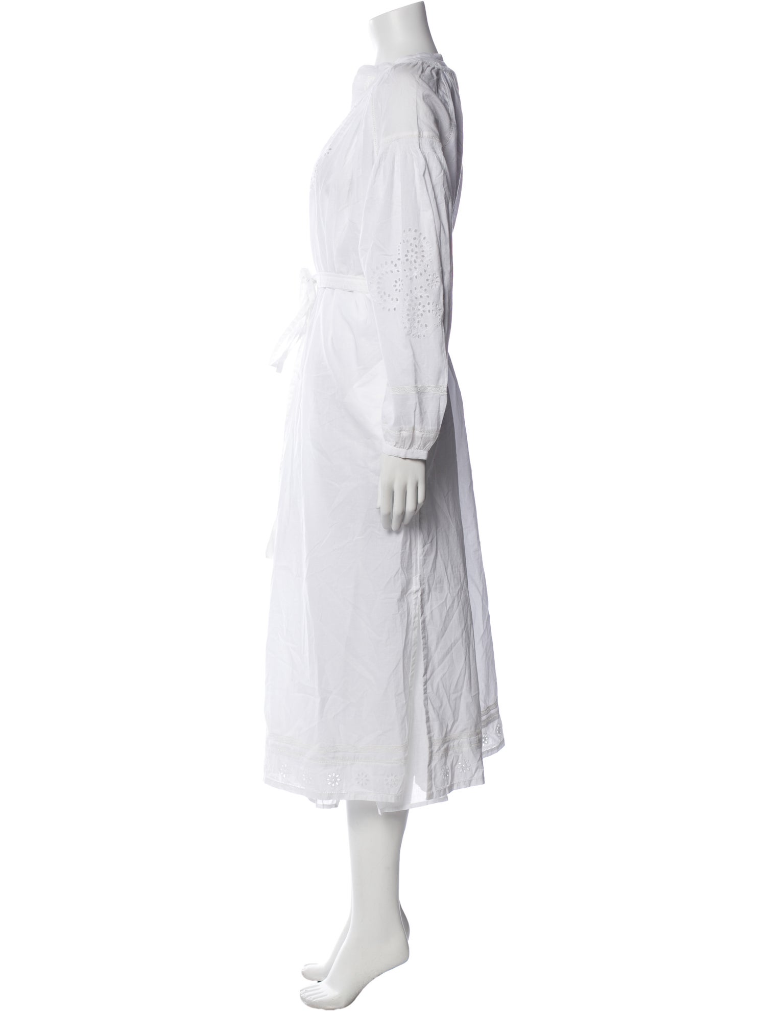 Vanessa Bruno V-Neck Midi Length Dress