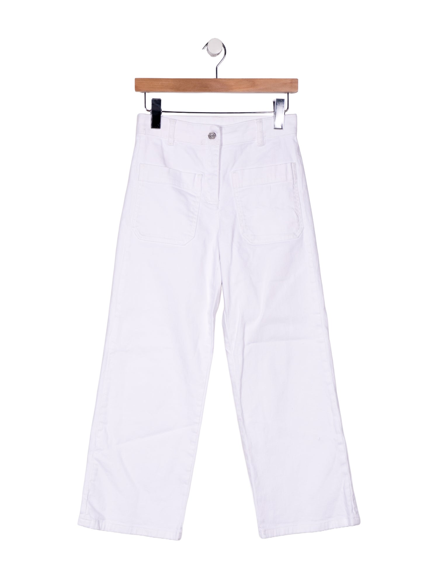 Vanessa Bruno Mid-Rise Wide Leg Jeans