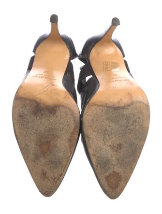 Vanessa Bruno Leather Slingback Sandals