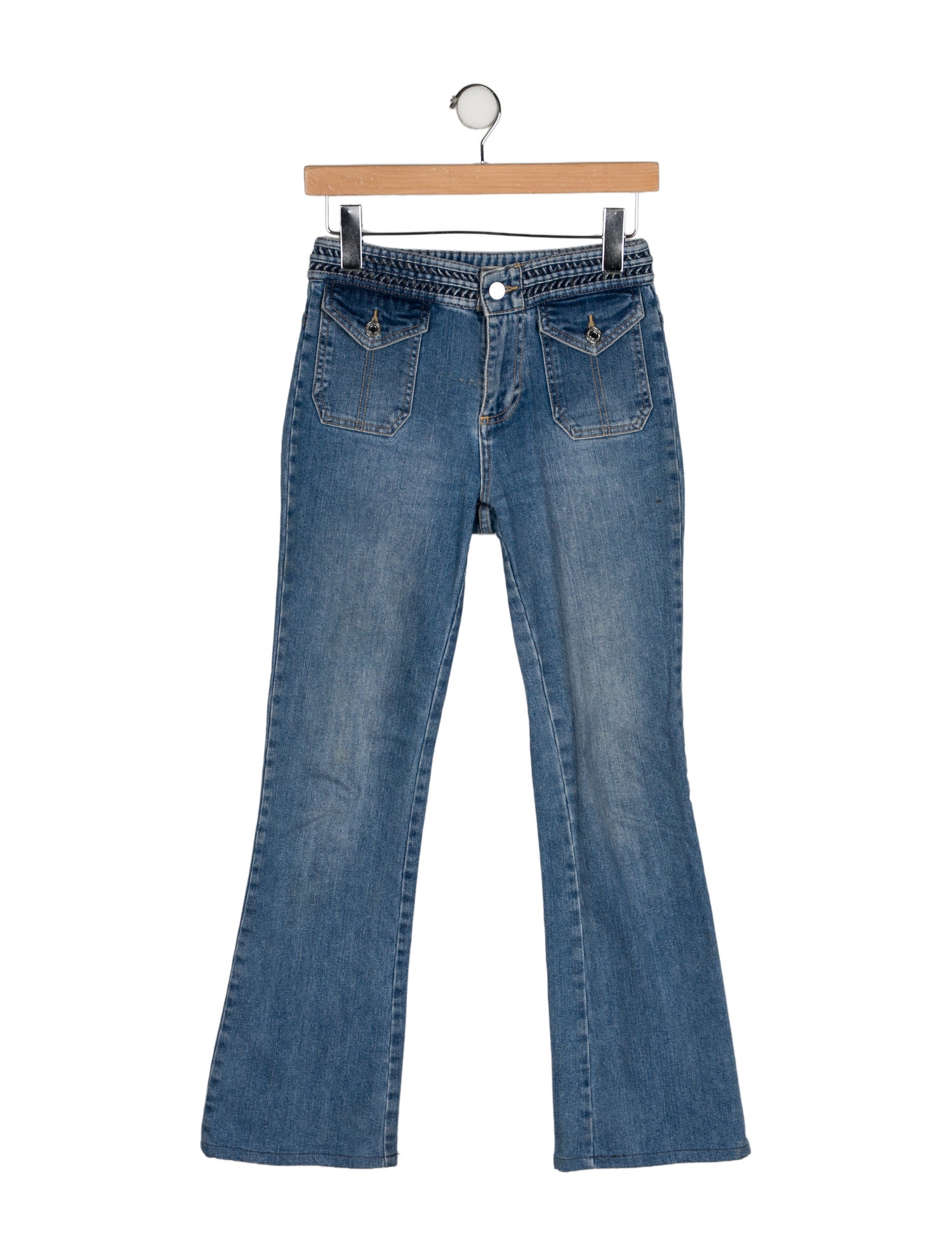 Vanessa Bruno Mid-Rise Wide Leg Jeans