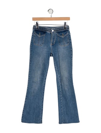 Vanessa Bruno Mid-Rise Wide Leg Jeans