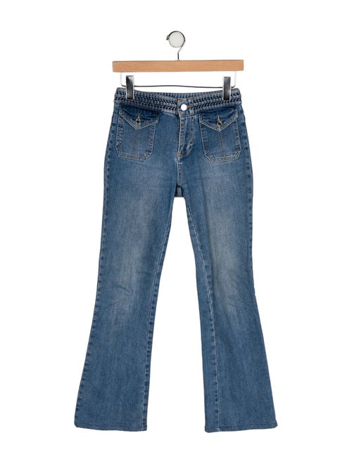 Vanessa Bruno Mid-Rise Wide Leg Jeans