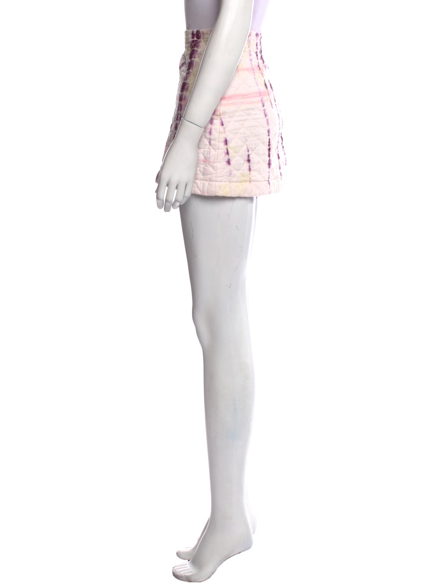 Vanessa Bruno Tie-Dye Print Mini Skirt