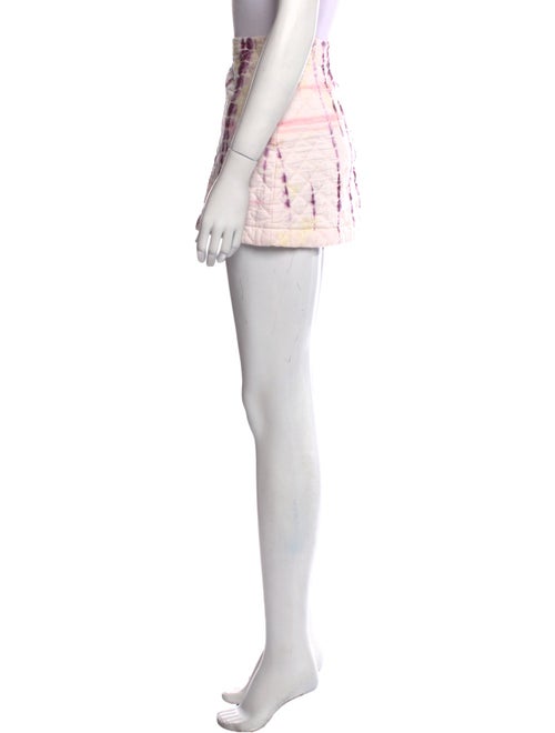 Vanessa Bruno Tie-Dye Print Mini Skirt