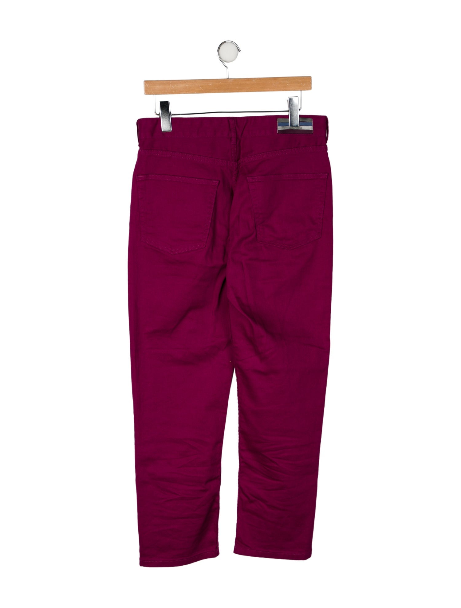 Vanessa Bruno High-Rise Straight Leg Jeans