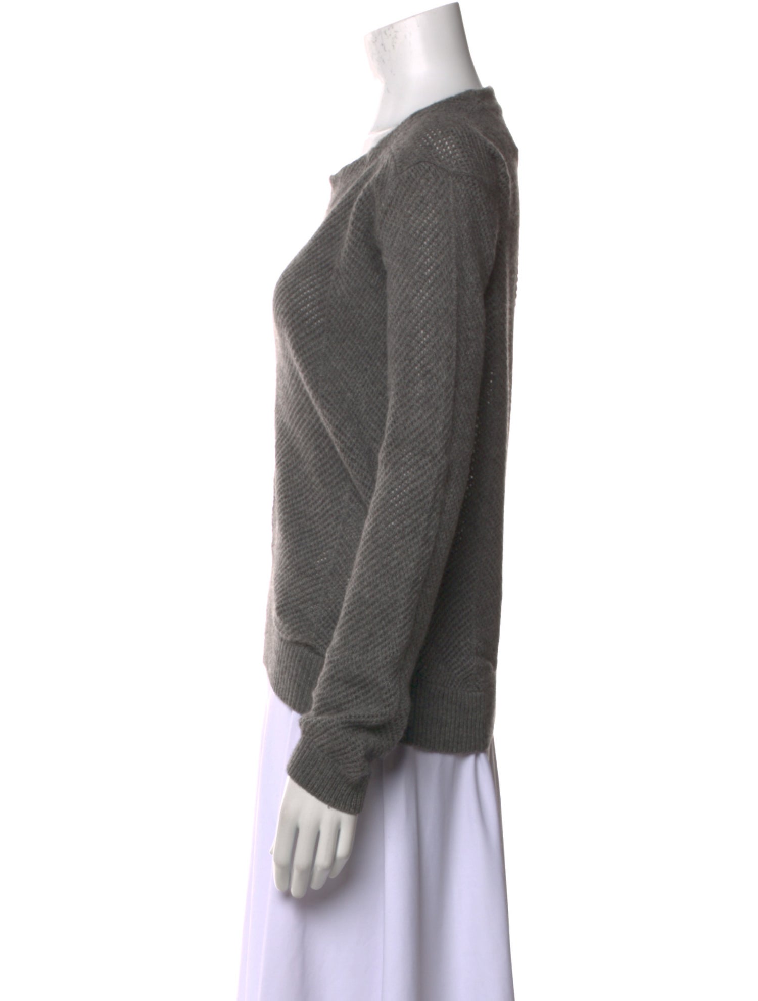 Vanessa Bruno Merino Wool Scoop Neck Sweater