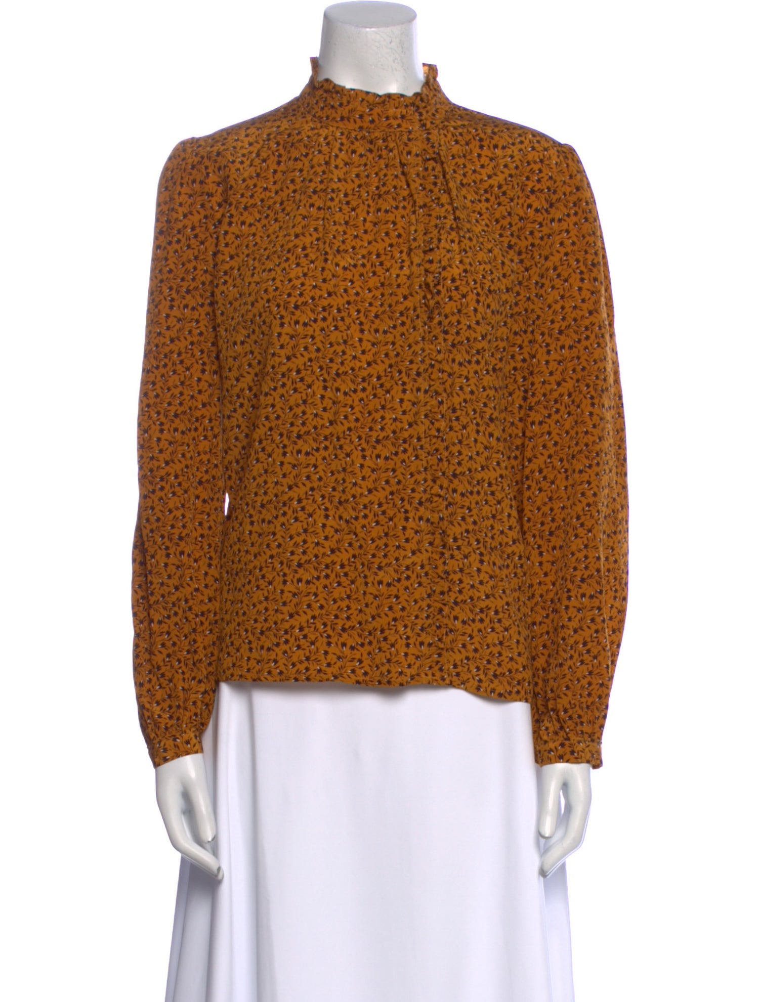 Vanessa Bruno Silk Printed Blouse