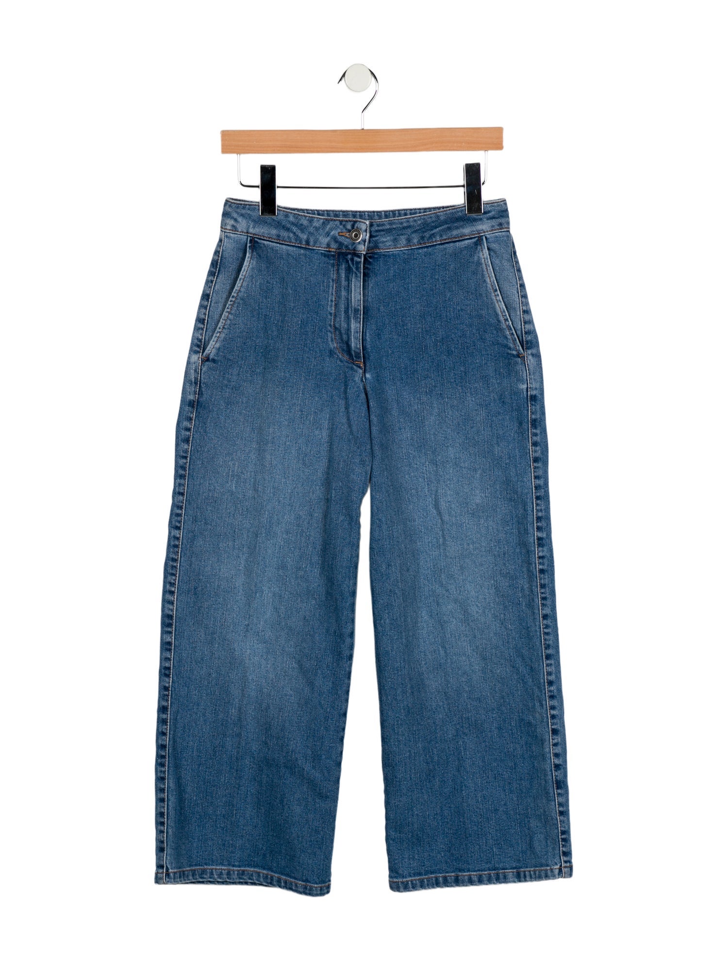 Vanessa Bruno High-Rise Wide Leg Jeans