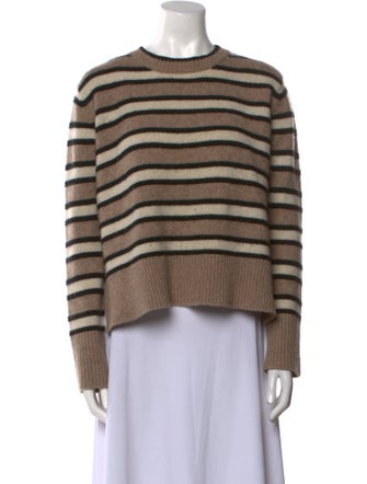 Vanessa Bruno Striped Crew Neck Sweater