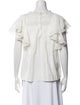Vanessa Bruno Bateau Neckline Short Sleeve Blouse