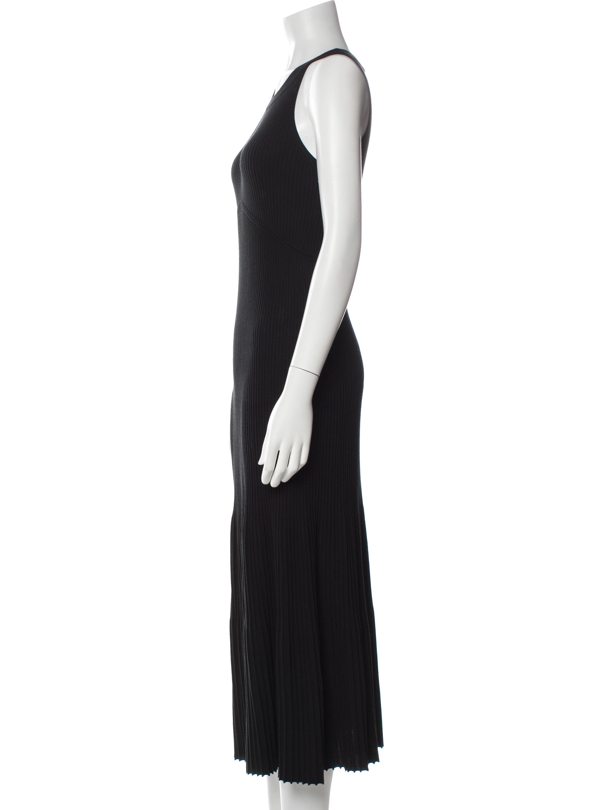 Vanessa Bruno Crew Neck Long Dress