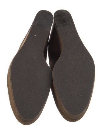 Vanessa Bruno Suede Colorblock Pattern Lace-Up Boots